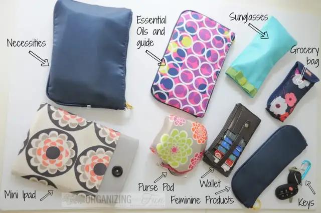 女包整理收纳技巧_包包整理方法_电脑放入电脑包示范