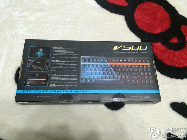 雷柏V500机械键盘评测_雷柏v500s冰晶版怎么样_京东白拿活动体验