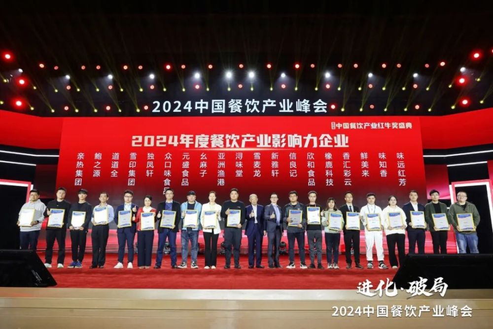 食品龙头股票有哪些_食材供应企业上榜数量最多_2024年度餐饮产业影响力企业